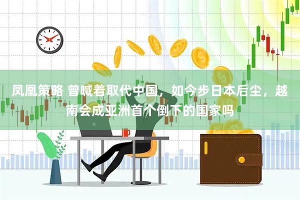 凤凰策略 曾喊着取代中国，如今步日本后尘，越南会成亚洲首个倒下的国家吗