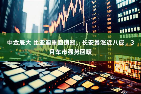 中金辰大 比亚迪重回销冠，长安暴涨近八成，3月车市强势回暖
