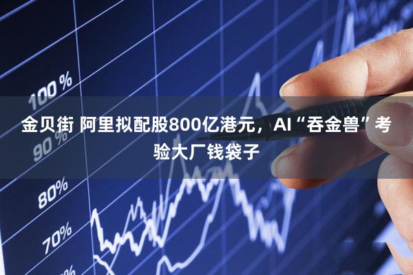 金贝街 阿里拟配股800亿港元，AI“吞金兽”考验大厂钱袋子